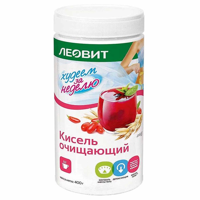 Кисель Леовит очищающий 400гр пэт
