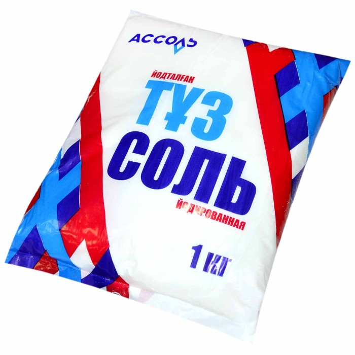 Соль Ассоль йод м/у 1000г