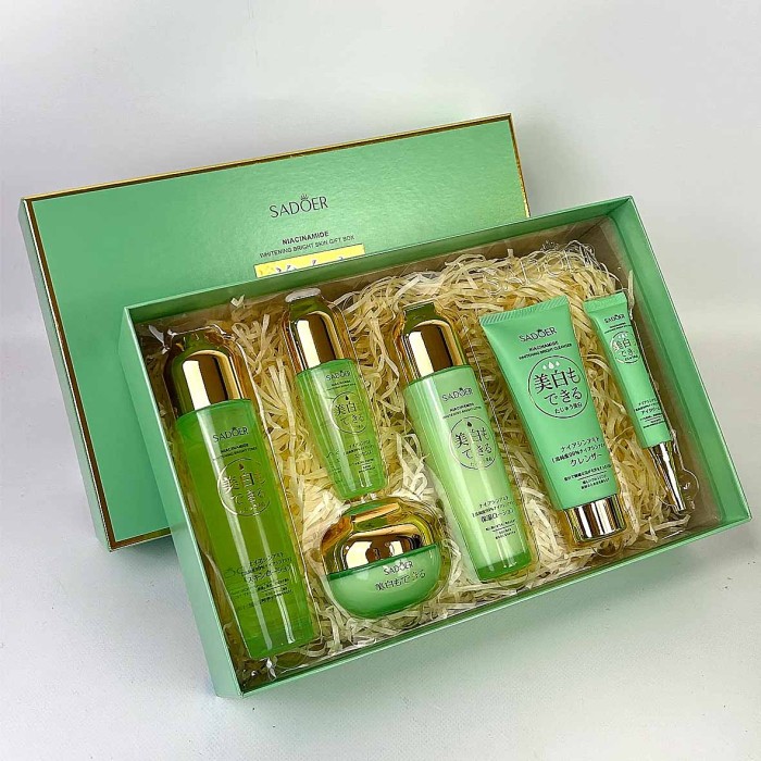 Набор подарочный SADOER Niacinamide 6в1 к/у