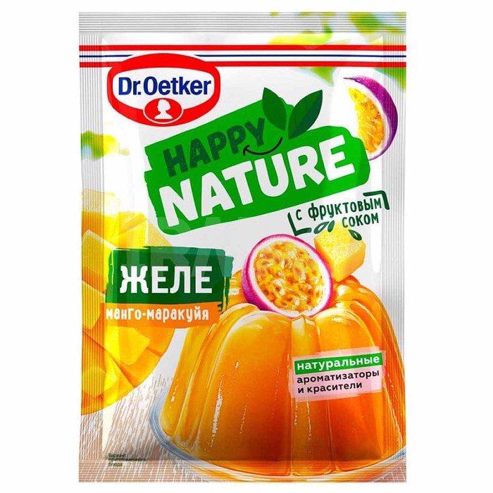 Желе Dr.Oetker манго и маракуйя 41гр м/у