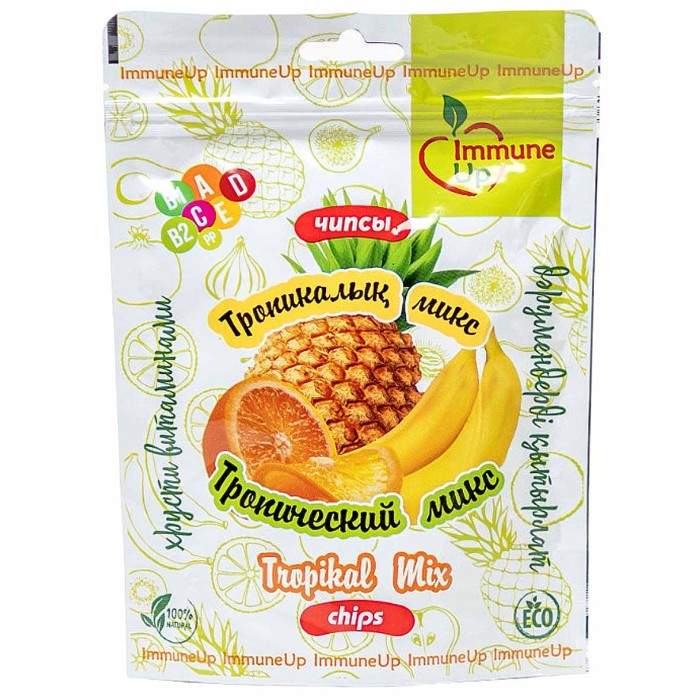 Чипсы фруктовые Тропический микс 20гр м/у