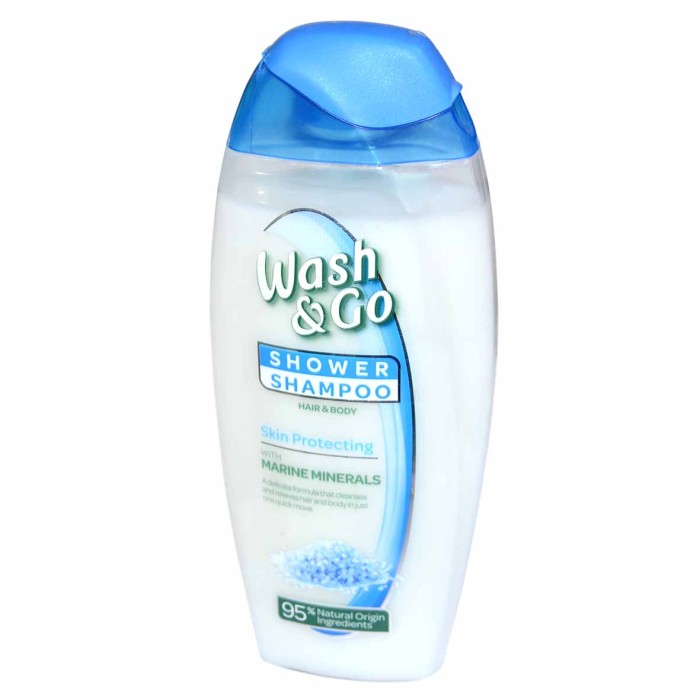 Шампунь-гель для душа Wash&Go Защита кожи 250мл пэт