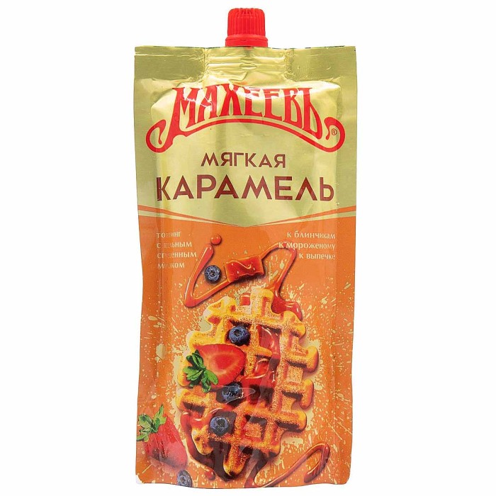 Топпинг Махеевъ карамель мягкая 300гр м/у