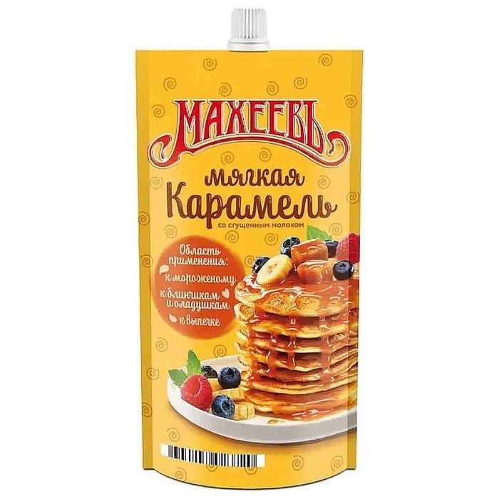 Топпинг Махеевъ карамель мягкая 300гр м/у