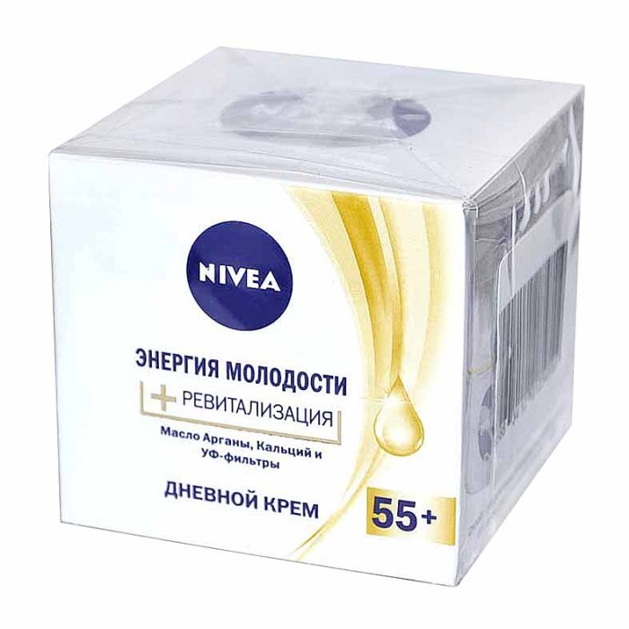Крем для лица Nivea Энергия молодости дневной 55+ 50мл пэт
