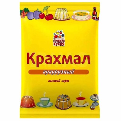 Крахмал кукурузный Отличная кухня 200гр м/у