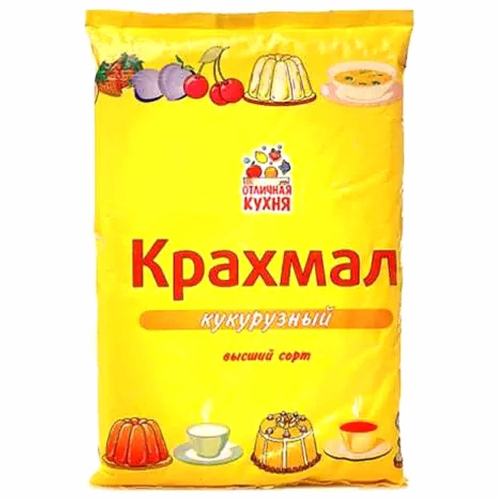 Крахмал кукурузный Отличная кухня 200гр м/у