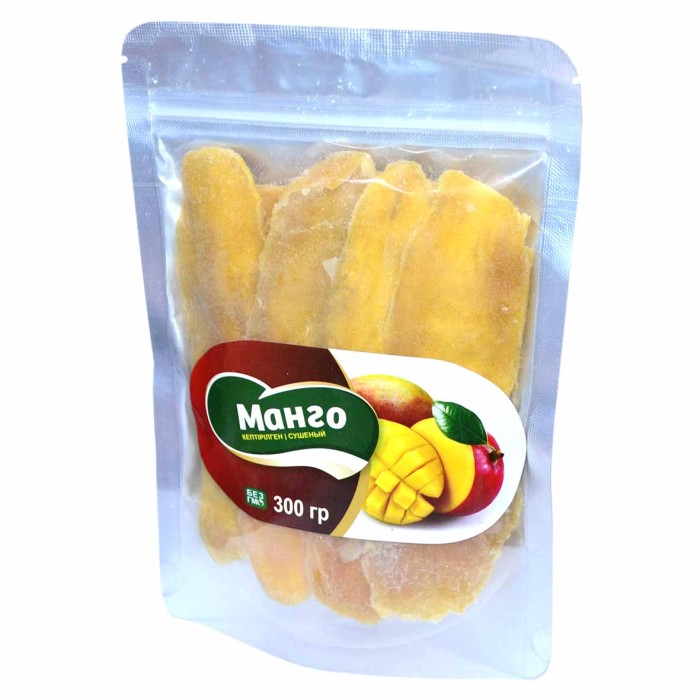 Манго Soft Dried сушеное 300гр м/у