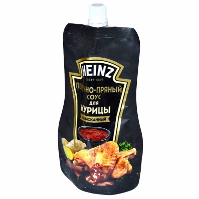 Соус Heinz Перечно-пряный для курицы 230гр д/п