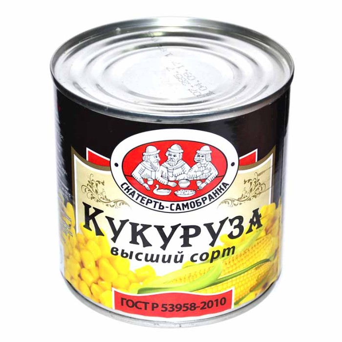 Кукуруза Скатерть-Самобранка отборная 425мл ж/б