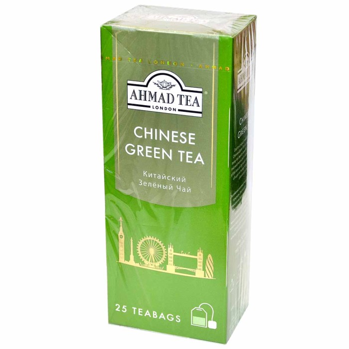 Чай Ahmad Tea Китайский зеленый 25*2гр к/у