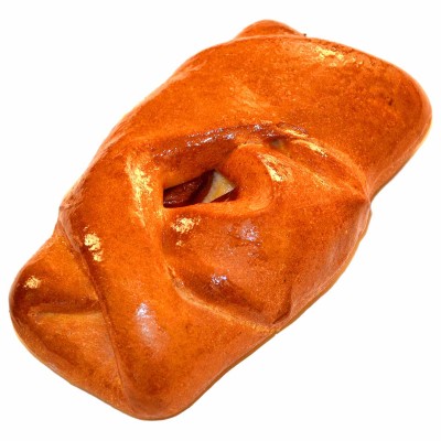 Булочка с курагой 85гр 1шт