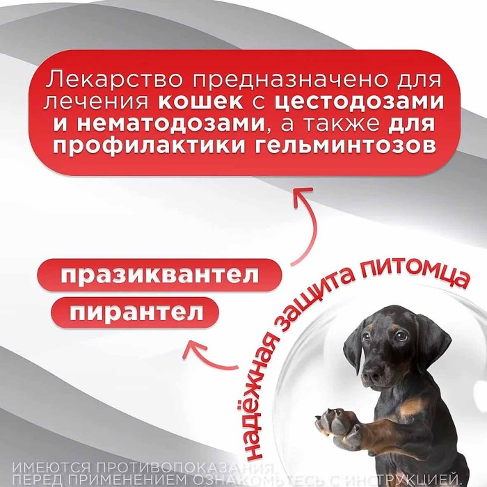 Суспензия глистогон Чистотел для мелких собак 5мл к/у