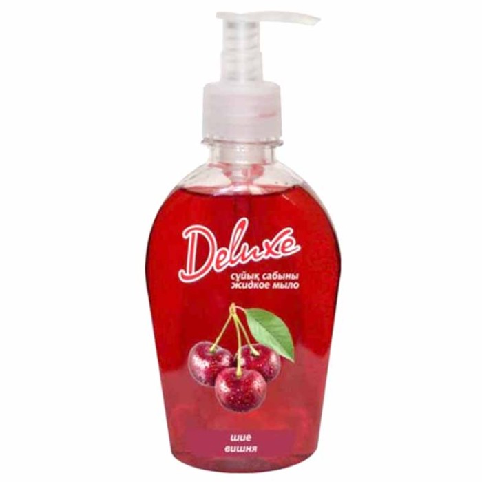 Мыло жидкое Deluxe Вишня 250мл пэт