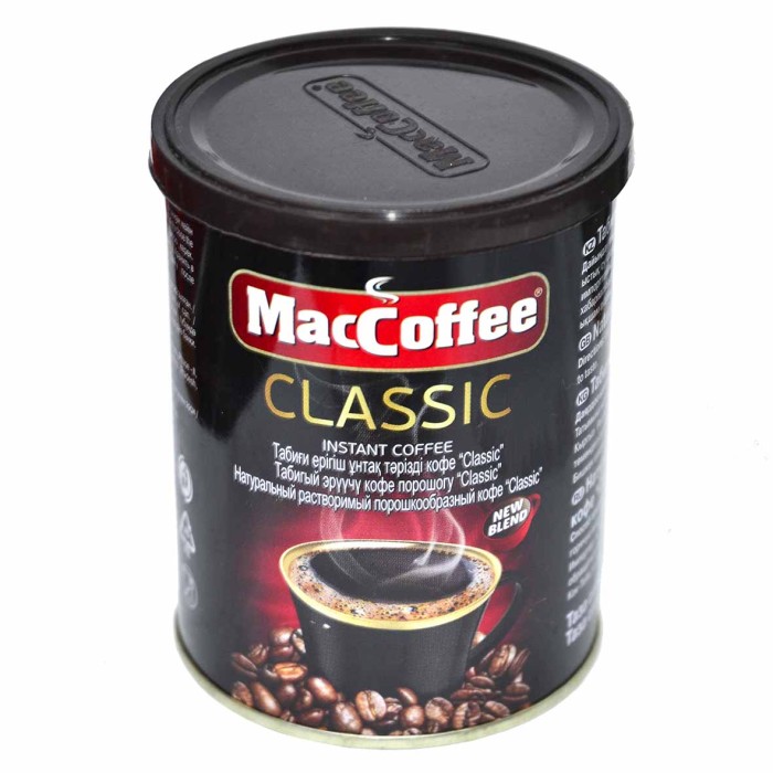Кофе MacCoffee Classic раст 100гр ж/б