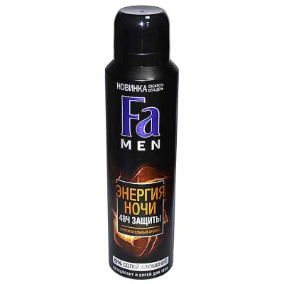 Дезодорант Fa Men Dark Passion Deo 150мл ж/б