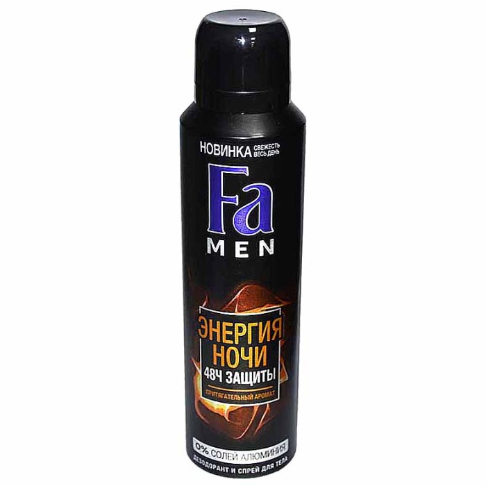 Дезодорант Fa Men Dark Passion Deo 150мл ж/б