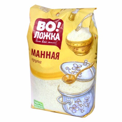Крупа манная Воложка 700гр м/у