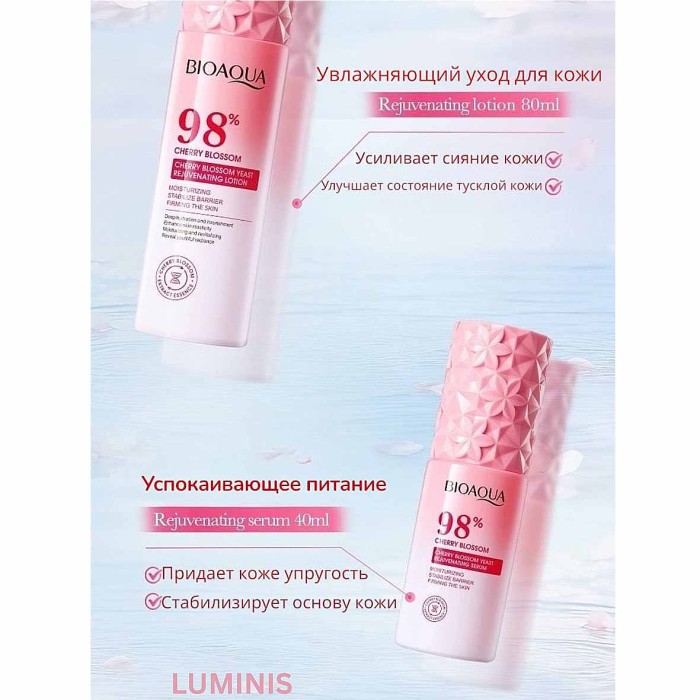 Набор подарочный SADOER 98% Cherry Blossom 6в1 к/у