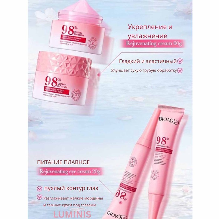 Набор подарочный SADOER 98% Cherry Blossom 6в1 к/у