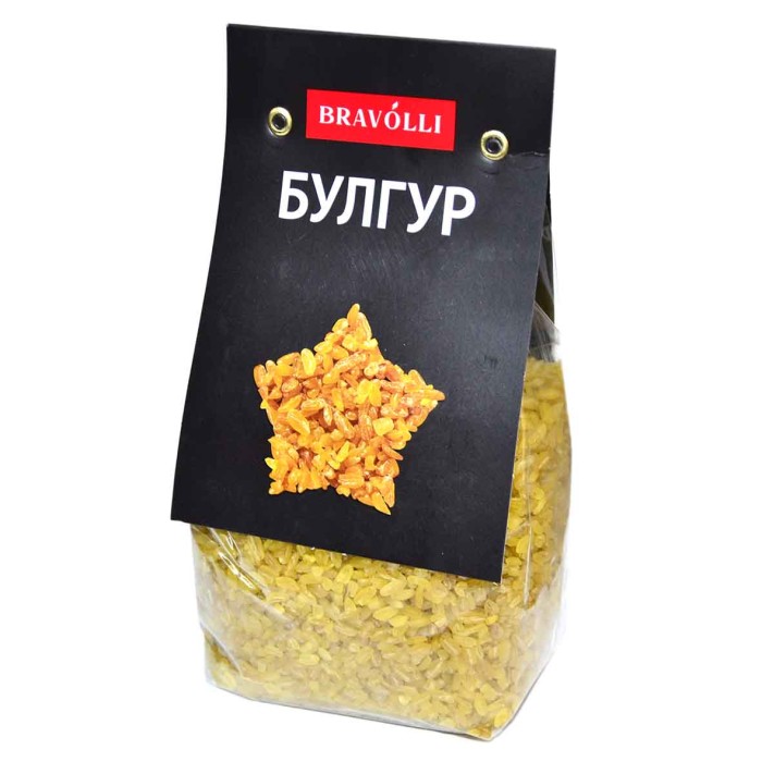 Крупа булгур Bravolli 350гр м/у