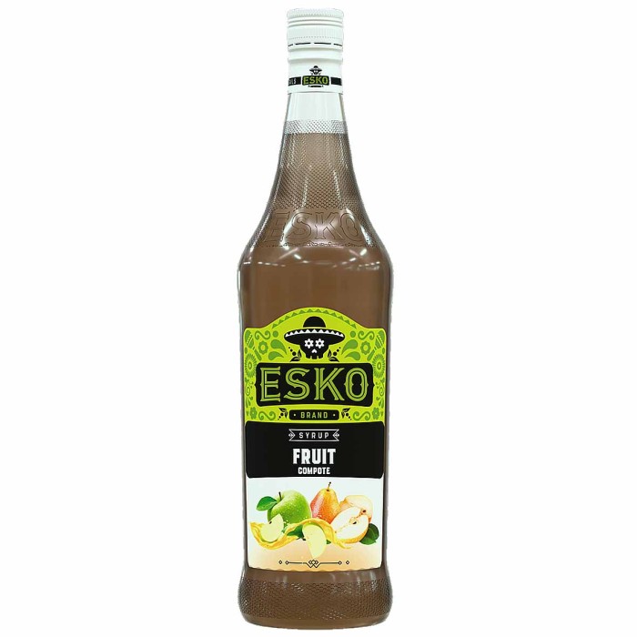 Сироп ESKO Компот фруктовый 1л ст/б