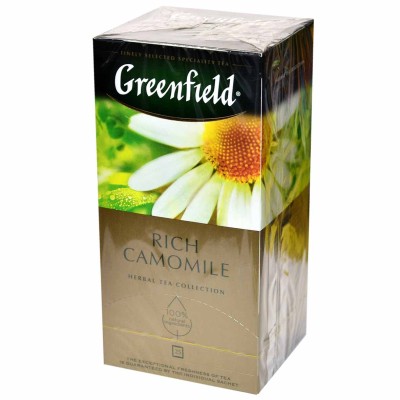 Чай Greenfield Cammomile Rich трявяной 25*1,5гр к/у