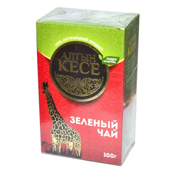 Чай Алтын кесе зеленый 100гр к/у