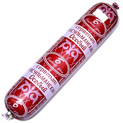 Колбаса п/к Батыс Дәм Сервелат Мусульманский 400гр