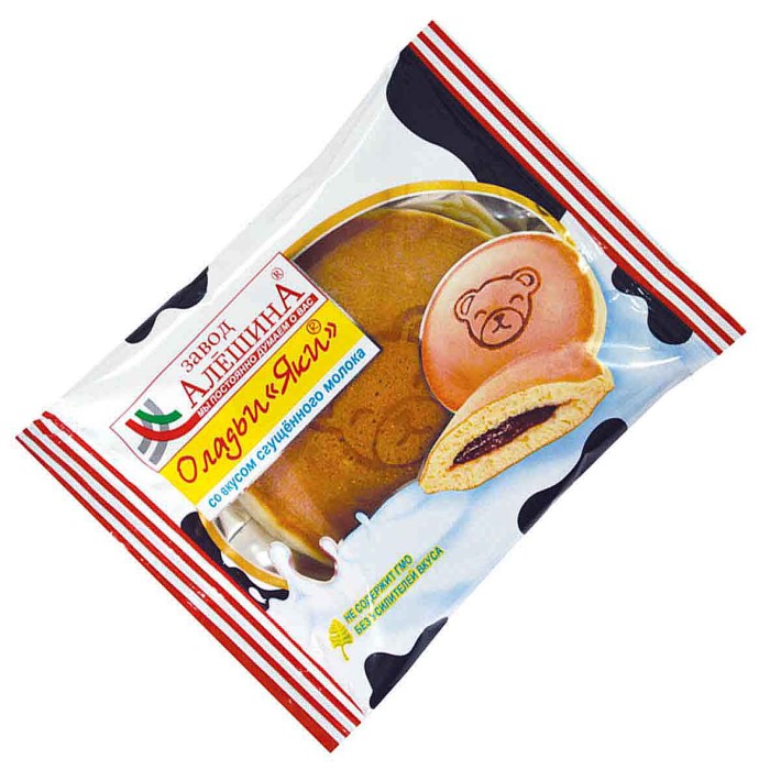 Оладьи Яки Со вкусом сгущенного молока 40гр м/у