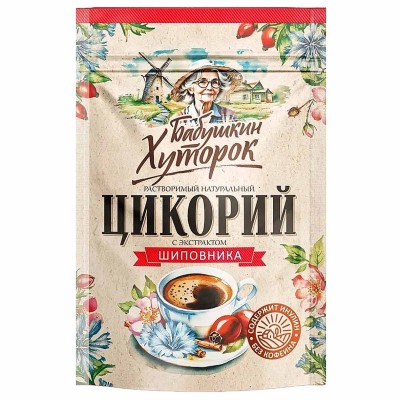 Цикорий Бабушкин Хуторок с шиповником 100гр д/п