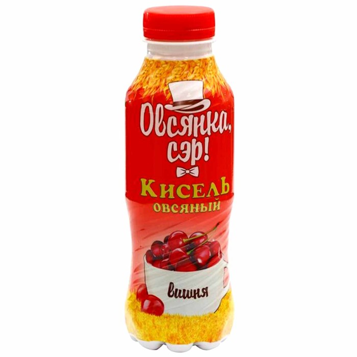 Кисель Овсянка Сэр! Овсяный вишня 410мл пэт