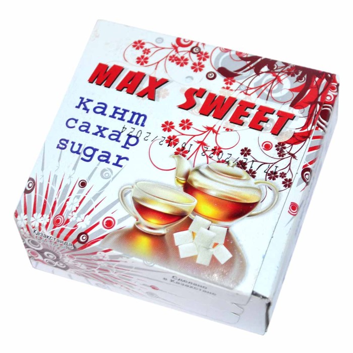 Сахар-рафинад Max Sweet 350гр к/у