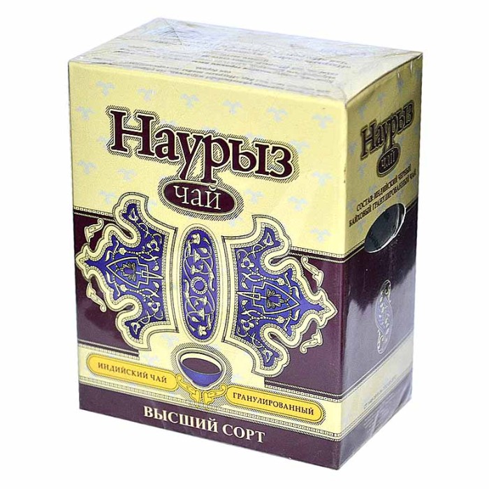 Чай Наурыз New черный гранул 100гр к/у