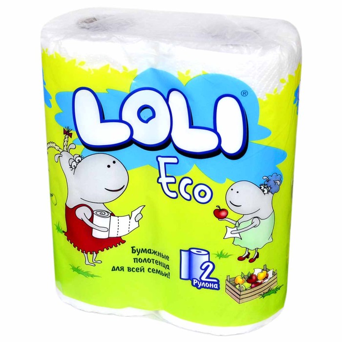 Полотенца бумажные Loli Eco 2шт м/у