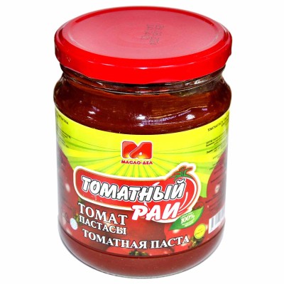 Томатная паста Томатный рай 500мл ст/б
