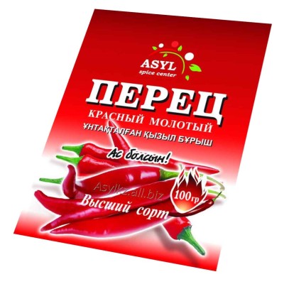 Перец красный Asyl молотый 100гр м/у