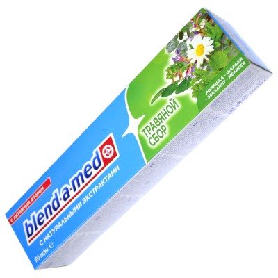 Паста зубная Blend-a-med Анти-кариес травяной сбор 100мл к/у