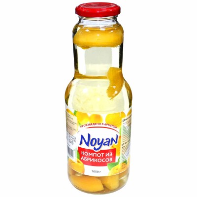 Компот Noyan из абрикоса 1л ст/б