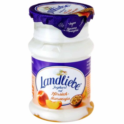 Йогурт Landliebе персик,маракуйя 3,2% 130гр пэт