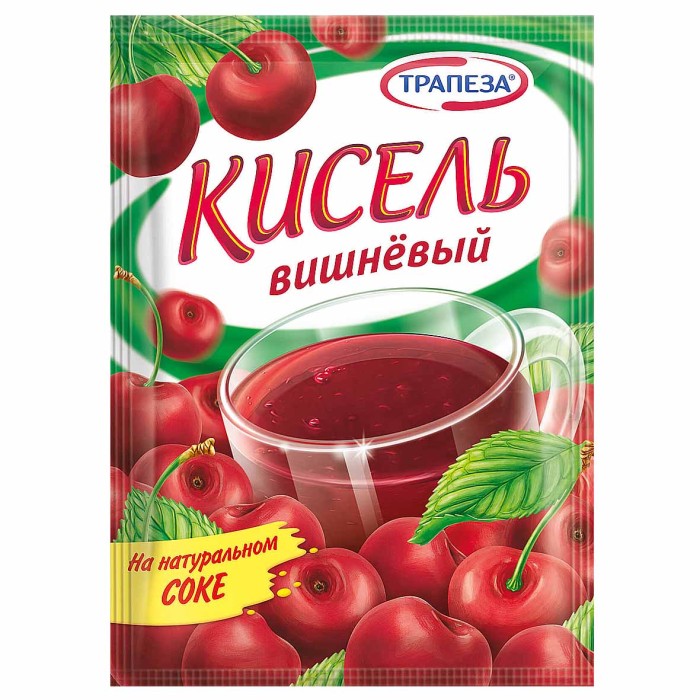 Кисель Трапеза вишневый 100гр м/у