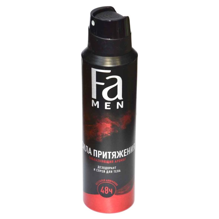 Дезодорант Fa Men Spray Attraction Force 150мл ж/б