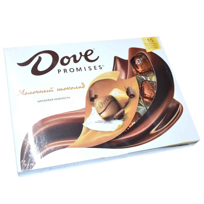 Конфеты Dove Promises Молочный шоколад 120 гр к/у