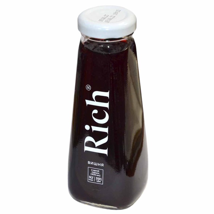 Нектар Rich вишневый 0,2л ст/б