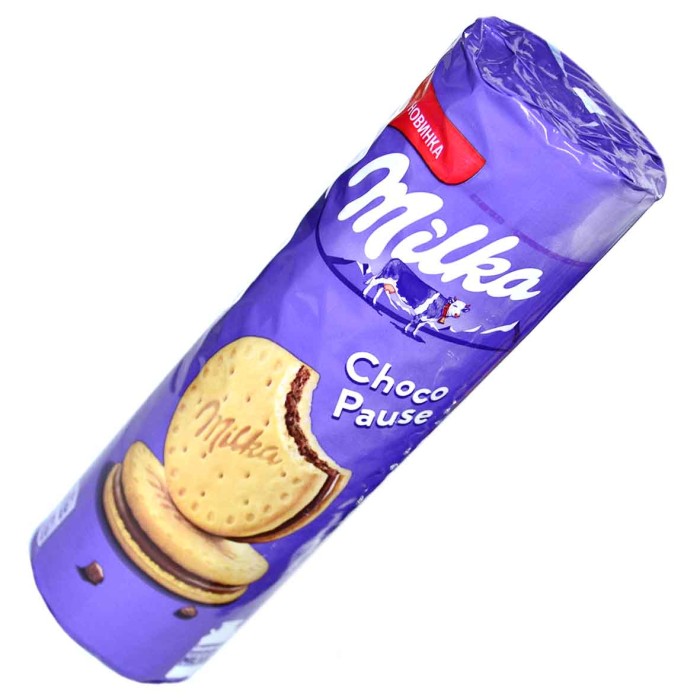 Печенье Milka Choco Pause с молочным шоколадом 260гр