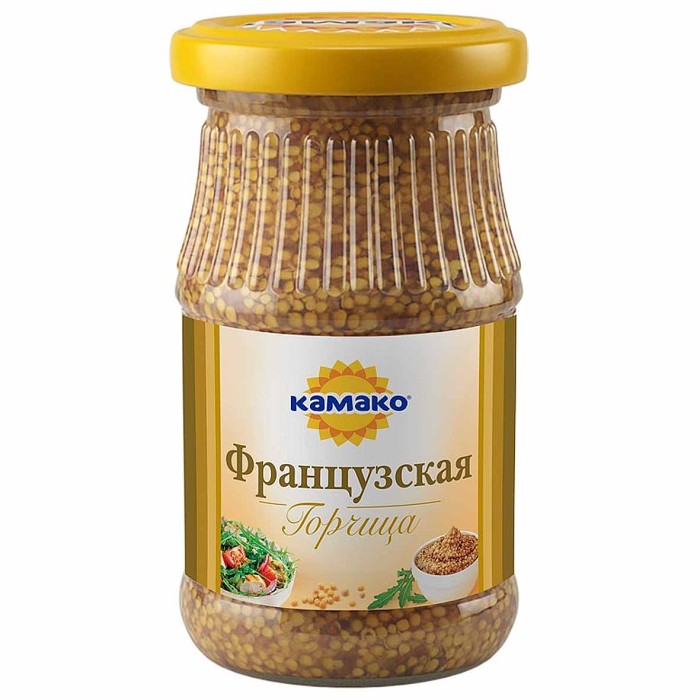 Горчица Камако Француская 170гр ст/б