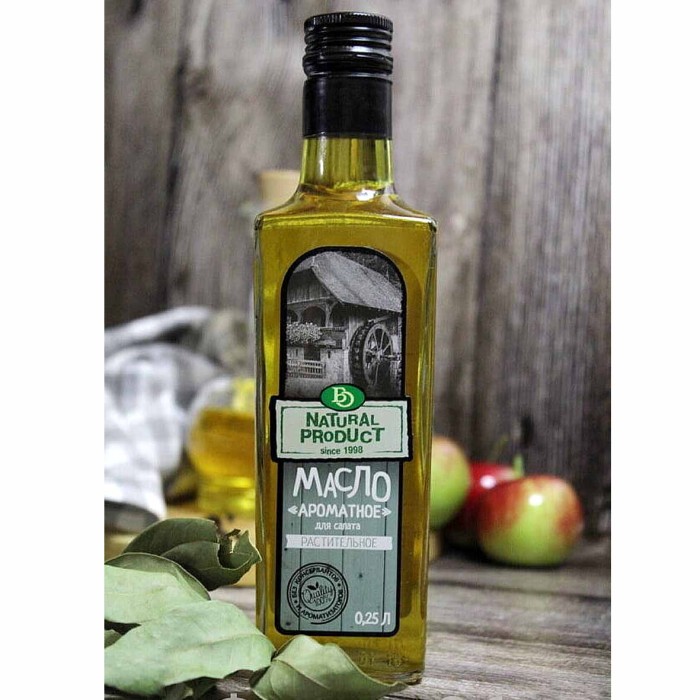 Масло растительное BO Ароматное для салата 250мл ст/б