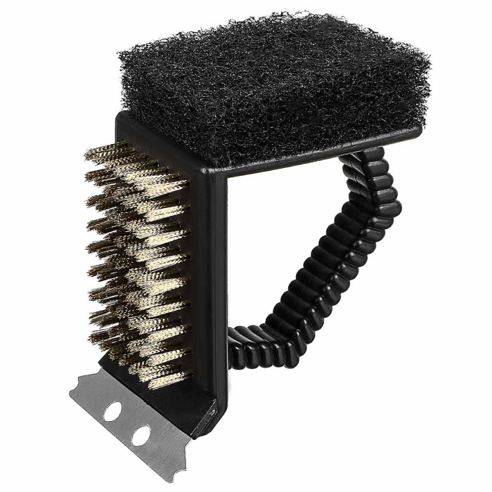Щетка Grillboom для чистки мангала 3в1 арт101-014