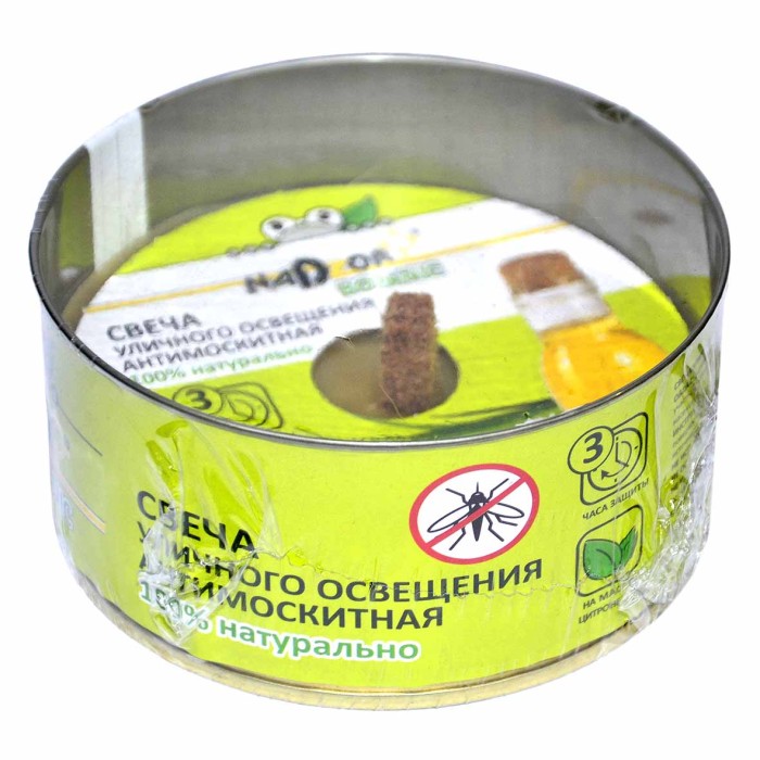 Свеча Nadzor Extreme антимоскитная на эфирных маслах артSVCH00