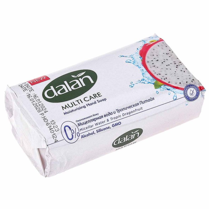 Мыло Dalan Мульти уход тропическая питайя и молоко 150гр м/у